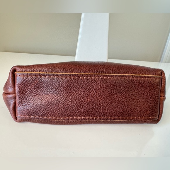Portland Leather Nutmeg brown Eclipse pouch - Picture 5 of 7